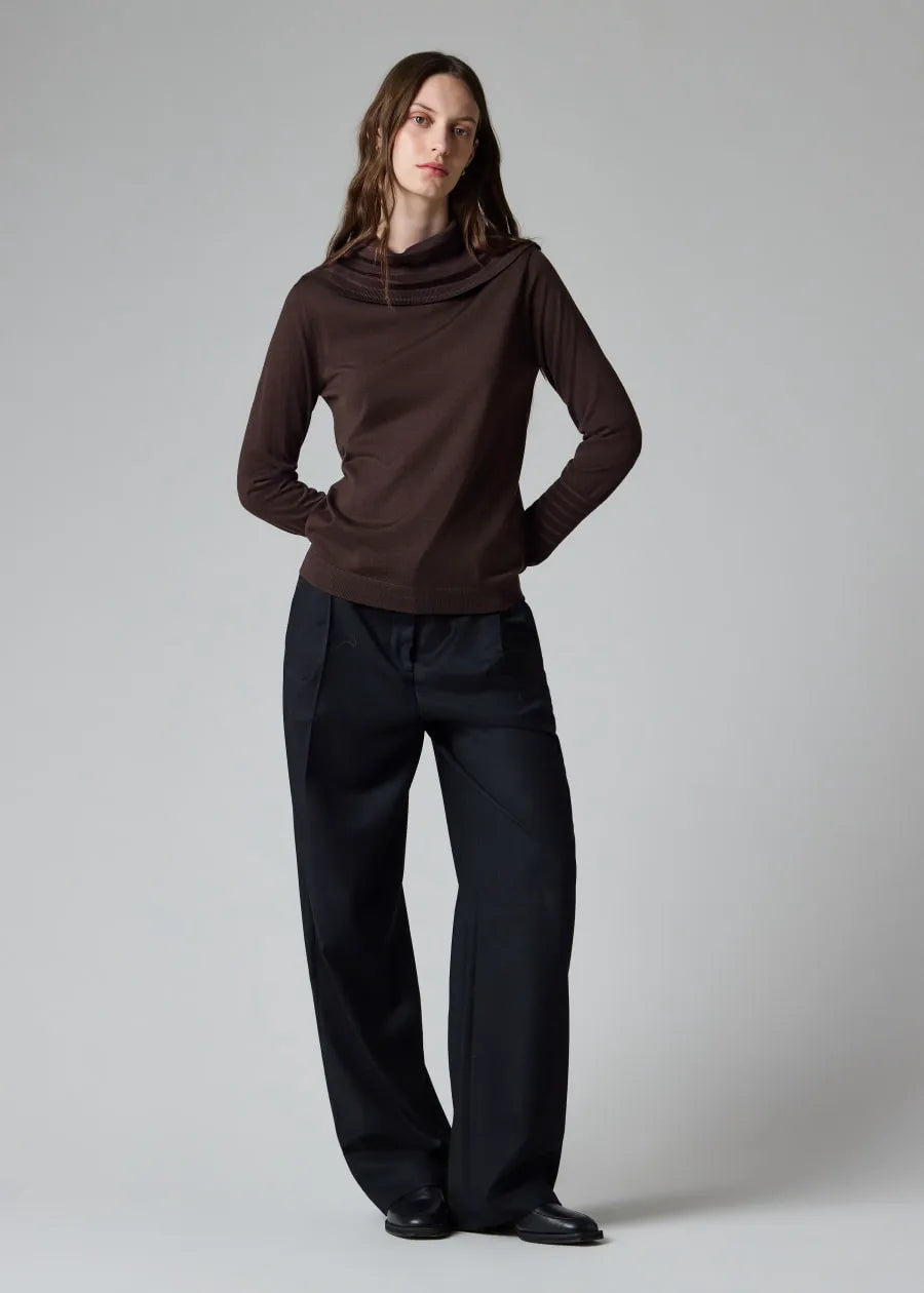 Women's Merino Wool Roll Neck Sweater